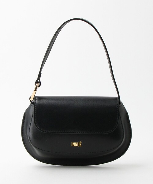 INNUE（イヌエ）の「＜INNUE＞オーバル フラップ ショルダーバッグ＜Select by EMMEL REFINES＞（ショルダーバッグ・レディース・ブラウン/ブラック・FREE）」の2枚目の写真