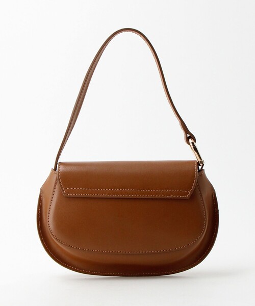 INNUE（イヌエ）の「＜INNUE＞オーバル フラップ ショルダーバッグ＜Select by EMMEL REFINES＞（ショルダーバッグ・レディース・ブラウン/ブラック・FREE）」の4枚目の写真