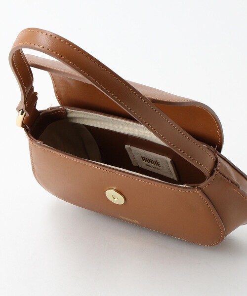 INNUE（イヌエ）の「＜INNUE＞オーバル フラップ ショルダーバッグ＜Select by EMMEL REFINES＞（ショルダーバッグ・レディース・ブラウン/ブラック・FREE）」の8枚目の写真