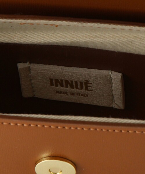 INNUE（イヌエ）の「＜INNUE＞オーバル フラップ ショルダーバッグ＜Select by EMMEL REFINES＞（ショルダーバッグ・レディース・ブラウン/ブラック・FREE）」の9枚目の写真