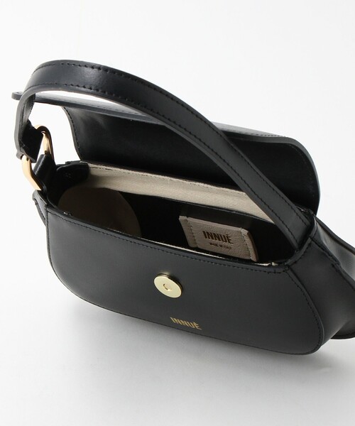 INNUE（イヌエ）の「＜INNUE＞オーバル フラップ ショルダーバッグ＜Select by EMMEL REFINES＞（ショルダーバッグ・レディース・ブラウン/ブラック・FREE）」の14枚目の写真