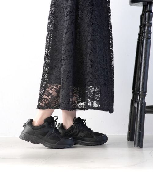 SLACK FOOTWEAR（スラックフットウェア）の「【LEFACILE】防水厚底スニーカー（スニーカー・レディース・ライトグレー/ブラック・23/24/22.5/24.5/23.5）」の22枚目の写真