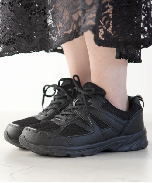 SLACK FOOTWEAR（スラックフットウェア）の「【LEFACILE】防水厚底スニーカー（スニーカー・レディース・ライトグレー/ブラック・23/24/22.5/24.5/23.5）」の19枚目の写真