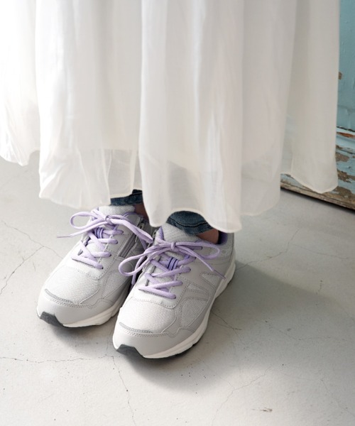 SLACK FOOTWEAR（スラックフットウェア）の「【LEFACILE】防水厚底スニーカー（スニーカー・レディース・ライトグレー/ブラック・23/24/22.5/24.5/23.5）」の13枚目の写真