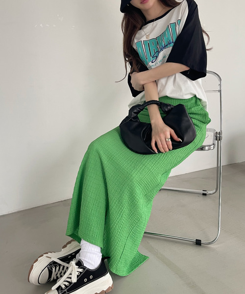 Ada.(エイダ)の「AIR WALK 半袖 ラグラン Tシャツ(Tシャツ/カットソー・レディース・ダークブルー/ブラック/ダークグリーン・M/L)」の20枚目の写真