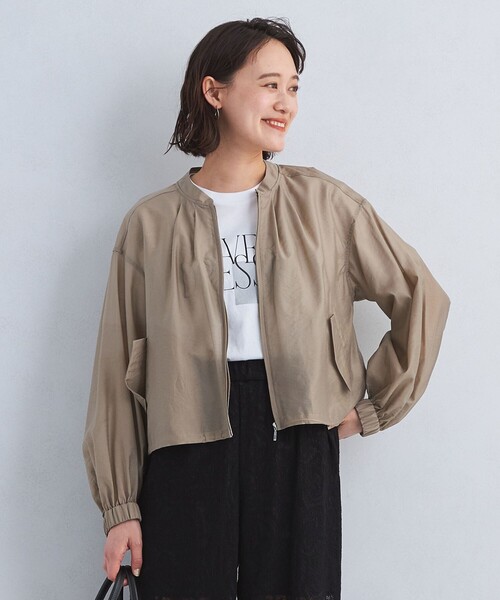 green label relaxing プリペラ シャツブルゾン green label relaxing（グリーンレーベルリラクシング）の
