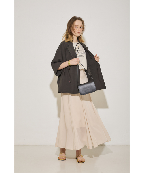 Rouge vif（ルージュヴィフ）の「フィブリルローン切り替えマキシスカート（スカート・レディース・ネイビー/ベージュ・36/38）」の17枚目の写真