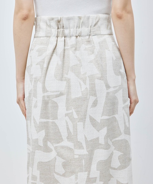 ROPE'（ロペ）の「ポケット付きタイトスカート（キカ柄/無地）（スカート・レディース・ベージュ系その他/ブラック系その他・36/38/40）」の14枚目の写真