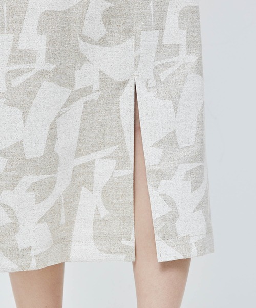 ROPE'（ロペ）の「ポケット付きタイトスカート（キカ柄/無地）（スカート・レディース・ベージュ系その他/ブラック系その他・36/38/40）」の18枚目の写真