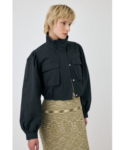 MOUSSY(マウジー)の「CROPPED CARGO ジャケット(その他アウター・レディース・オフホワイト/オレンジ系その他/ライトブラック・FREE)」の5枚目の写真