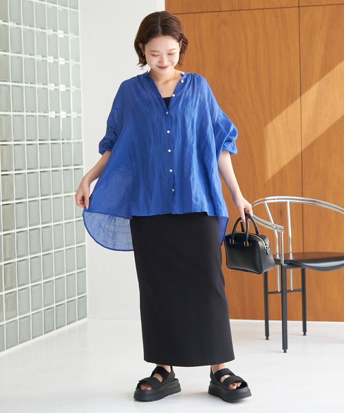 スローブIENA 新品　スカート 追加》エアリーニットスカート（その他スカート）｜SLOBE IENA