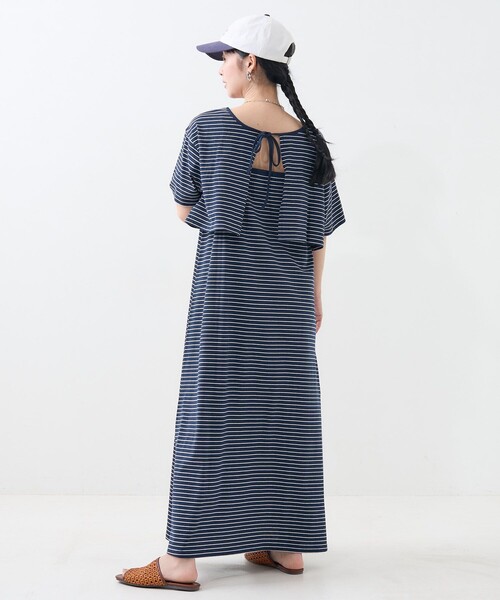 セール】ワンポイントハート刺繍 2WAYカーデ付き ワンピース