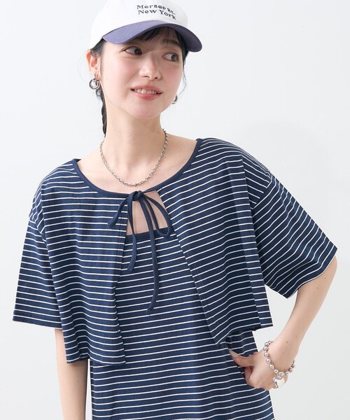 セール】ワンポイントハート刺繍 2WAYカーデ付き ワンピース