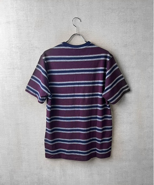 U.S. POLO ASSN.(ユーエスポロアッスン)の「【T23】【U.S. POLO ASSN/ユーエスポロアッスン】YD BIRDSEYE STRIPE JERSEY TEE / バードアイ ストライプ ジャージー Tシャツ(Tシャツ/カットソー・メンズ・グリーン/マルーン・SMALL/MEDIUM/LARGE)」の6枚目の写真