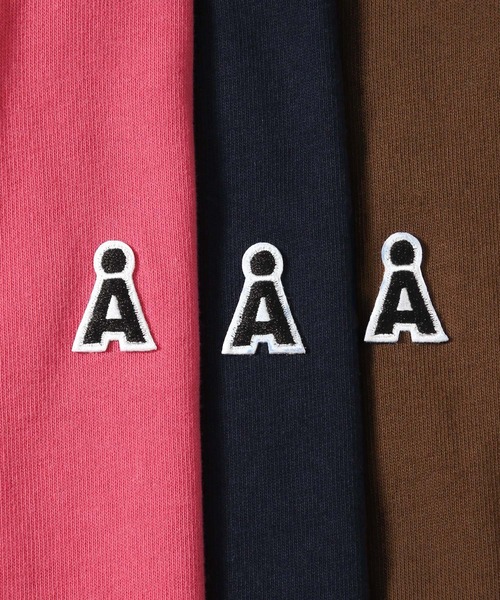 ALAND（エーランド）の「【UNISEX】ALAND／ALOGOワッペンT（Tシャツ/カットソー・レディース・ダークブラウン/ピンク/ネイビー/ホワイト/ブラック・SMALL/LARGE/MEDIUM）」の22枚目の写真