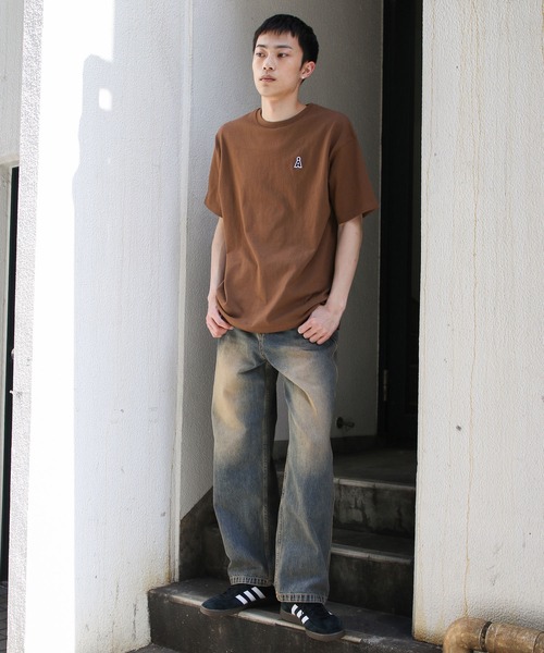 AW139 T シャツ&ワッペン ワッペンメカニックシャツ L0287 | アメカジ SHOP Teddy's