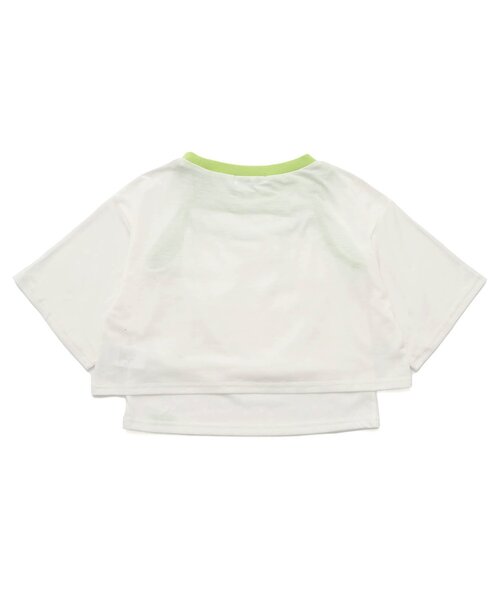 algy（アルジー）の「【ACTIVE・接触冷感】ネオンリンガーシアーＴ&キャミセット（アンサンブル・キッズ・オレンジ/ブラック/オフホワイト・XX-SMALL/X-SMALL/MEDIUM/SMALL）」の15枚目の写真