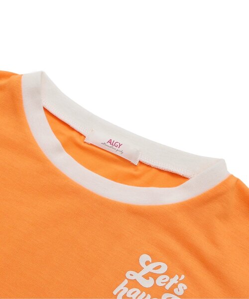 algy（アルジー）の「【ACTIVE・接触冷感】ネオンリンガーシアーＴ&キャミセット（アンサンブル・キッズ・オレンジ/ブラック/オフホワイト・XX-SMALL/X-SMALL/MEDIUM/SMALL）」の16枚目の写真