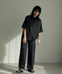 パンツ anuke  Cutwork Lace Pants  36 再販【ànuke】Cutwork Lace Pants | selectshop kusukusu