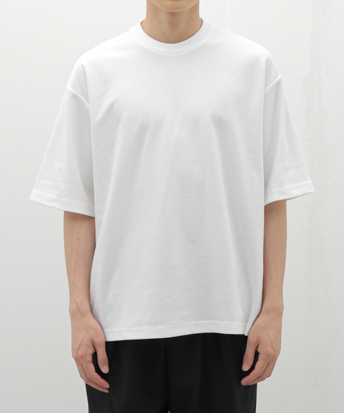 417 EDIFICE（フォーワンセブンエディフィス）の「carsey BIG Tシャツ（Tシャツ/カットソー・メンズ・ブラック系その他/ブルー/ホワイト・MEDIUM/LARGE）」の2枚目の写真