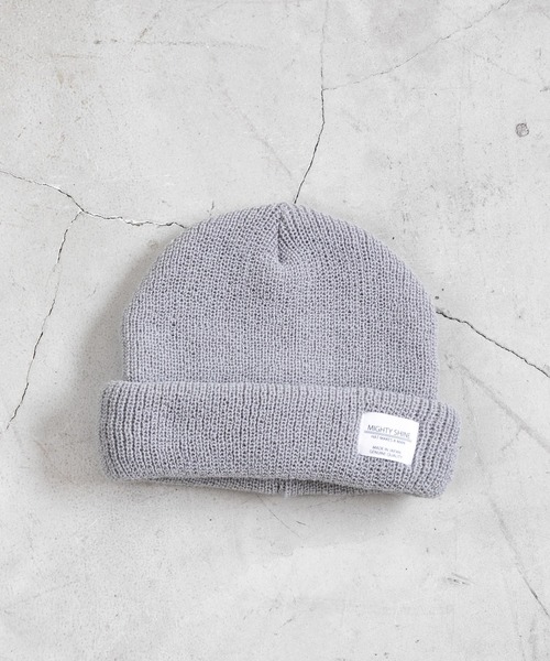 Mighty Shine（マイティシャイン）の「ROLL WATCH ロールワッチ（ニットキャップ/ビーニー・メンズ・ブラック/グレー/ブラウン/ネイビー・FREE）」の3枚目の写真