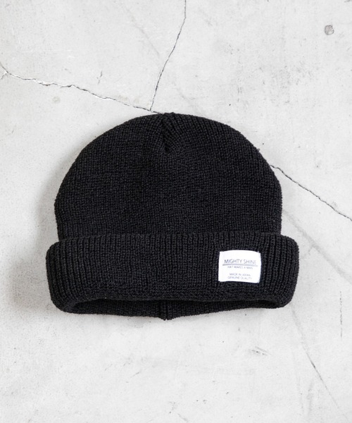 Mighty Shine（マイティシャイン）の「ROLL WATCH ロールワッチ（ニットキャップ/ビーニー・メンズ・ブラック/グレー/ブラウン/ネイビー・FREE）」の2枚目の写真