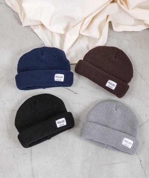 Mighty Shine（マイティシャイン）の「ROLL WATCH ロールワッチ（ニットキャップ/ビーニー・メンズ・ブラック/グレー/ブラウン/ネイビー・FREE）」の5枚目の写真