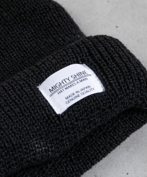 Mighty Shine（マイティシャイン）の「ROLL WATCH ロールワッチ（ニットキャップ/ビーニー・メンズ・ブラック/グレー/ブラウン/ネイビー・FREE）」の7枚目の写真