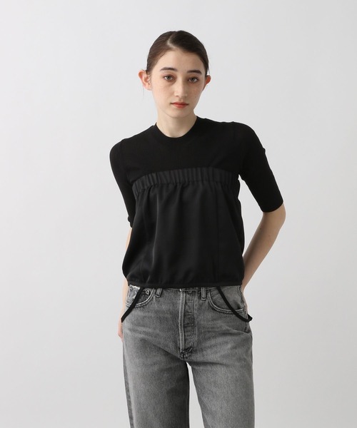 STERNBERG(スタンバーグ)の「2WAYサテンビスチェ(ベスト・レディース・グレー/ブラック・LARGE/MEDIUM)」の9枚目の写真