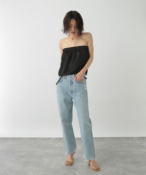 STERNBERG(スタンバーグ)の「2WAYサテンビスチェ(ベスト・レディース・グレー/ブラック・LARGE/MEDIUM)」の11枚目の写真