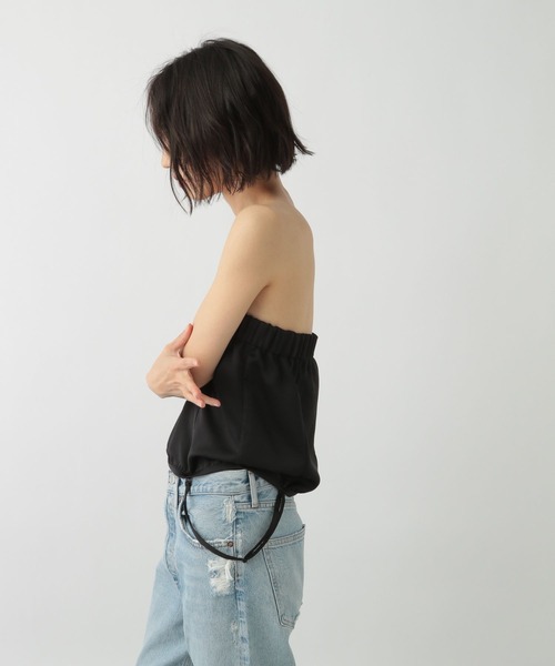 STERNBERG(スタンバーグ)の「2WAYサテンビスチェ(ベスト・レディース・グレー/ブラック・LARGE/MEDIUM)」の14枚目の写真