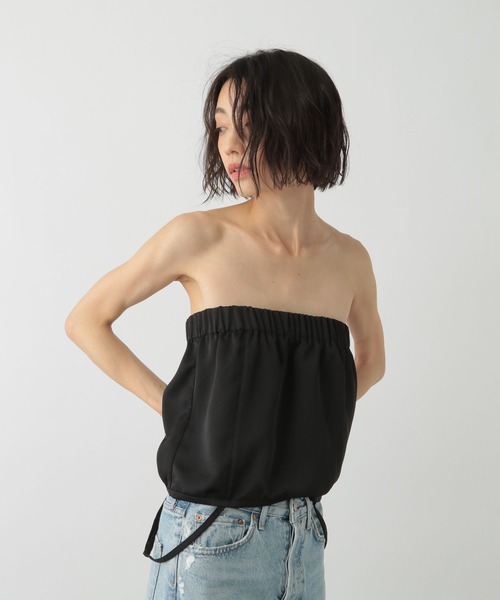 STERNBERG(スタンバーグ)の「2WAYサテンビスチェ(ベスト・レディース・グレー/ブラック・LARGE/MEDIUM)」の15枚目の写真