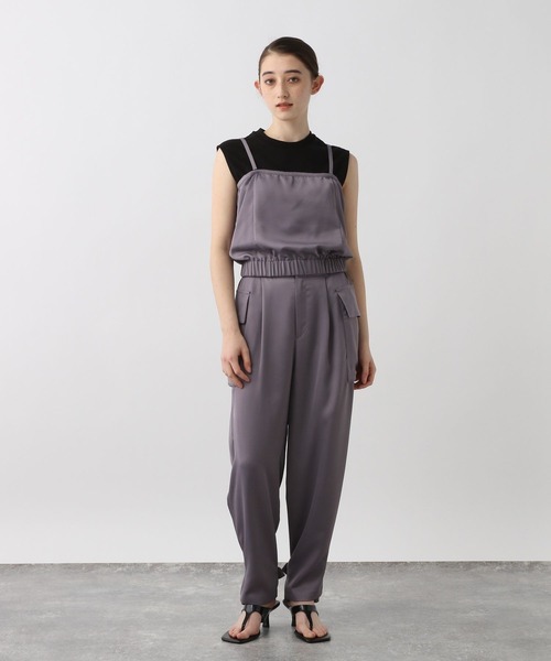 STERNBERG(スタンバーグ)の「2WAYサテンビスチェ(ベスト・レディース・グレー/ブラック・LARGE/MEDIUM)」の18枚目の写真