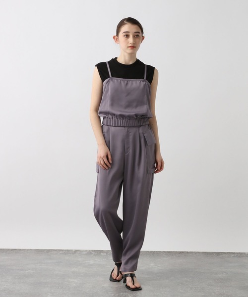STERNBERG(スタンバーグ)の「2WAYサテンビスチェ(ベスト・レディース・グレー/ブラック・LARGE/MEDIUM)」の19枚目の写真