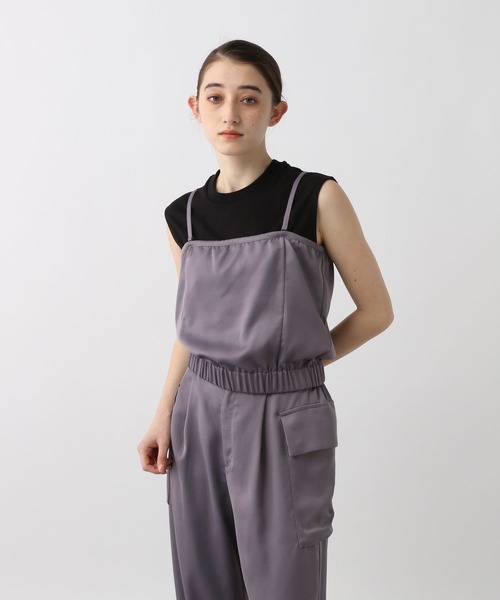 STERNBERG(スタンバーグ)の「2WAYサテンビスチェ(ベスト・レディース・グレー/ブラック・LARGE/MEDIUM)」の22枚目の写真