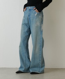 ainode shibukawa  ワイドフレアパンツ