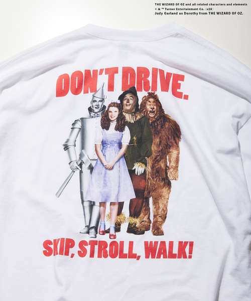 JOURNAL STANDARD relume（ジャーナルスタンダード　レリューム）の「THE WIZARD OF OZ / オズの魔法使い 別注 プリントTシャツ（Tシャツ/カットソー・メンズ・グレー/ブラック/ホワイト・MEDIUM/LARGE）」の2枚目の写真