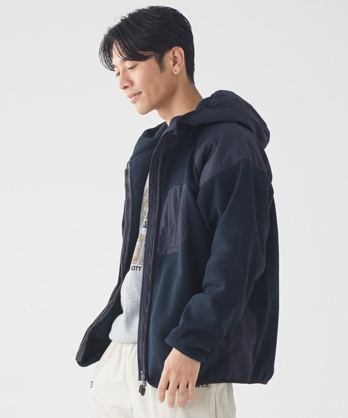 【セール】ニットフリースフードJK（その他アウター）｜KRIFF MAYER（クリフメイヤー）