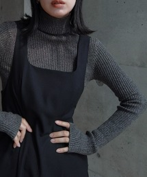 y/m by RIKA | MIXニットハイネックトップス(ニット/セーター)