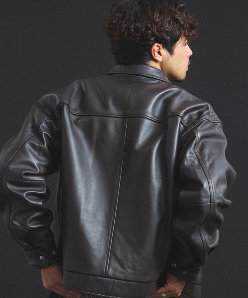 SKOOKUM×JACKROSE ファーストタイプ　レザー ジャケット SKOOKUM×JACKROSE ファーストタイプ レザー ジャケット 楽天市場