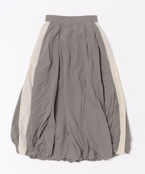 STYLEBLOCK(スタイルブロック)の「Nタフタバルーンラインスカート(スカート・レディース・ホワイト系その他/カーキ/グレー/ブラック・M)」の3枚目の写真