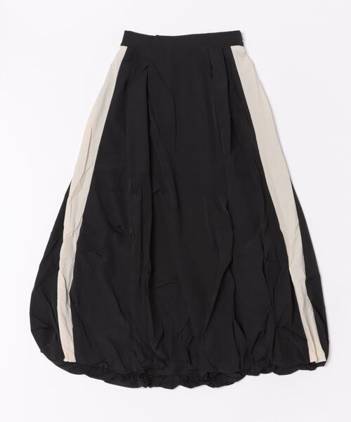 STYLEBLOCK(スタイルブロック)の「Nタフタバルーンラインスカート(スカート・レディース・ホワイト系その他/カーキ/グレー/ブラック・M)」の6枚目の写真