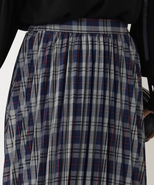 FOUND GOOD（ファウンドグッド）の「TRプリーツスカート（スカート・レディース・ブルー系/ブラウン系/ブラック/グレー系・S/M/L）」の19枚目の写真