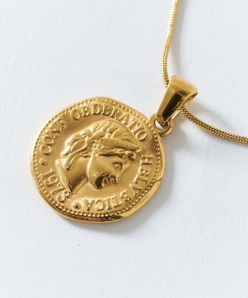 RIVE DROITE（リヴドロワ）の「【R.good(アールドットグッド)】コインショートネックレス（ネックレス・レディース・ゴールド/シルバー・FREE）」の11枚目の写真