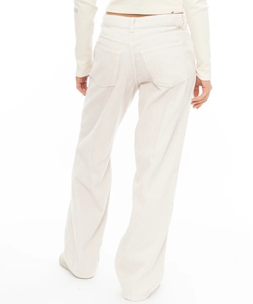 BILLABONG(ビラボン)の「BILLABONG レディース MIDTOWN CORD PANT ロングパンツ 【2024年秋冬モデル】/ビラボンコーデュロイパンツ(その他パンツ・レディース・ホワイト系その他・25inch/26inch)」の4枚目の写真
