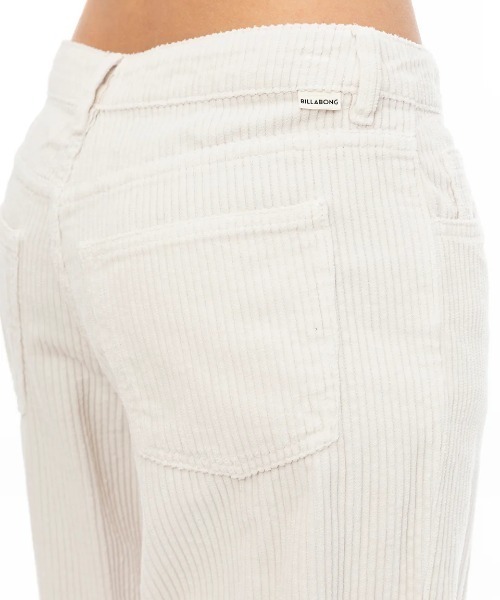 BILLABONG(ビラボン)の「BILLABONG レディース MIDTOWN CORD PANT ロングパンツ 【2024年秋冬モデル】/ビラボンコーデュロイパンツ(その他パンツ・レディース・ホワイト系その他・25inch/26inch)」の7枚目の写真
