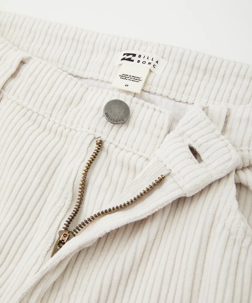 BILLABONG(ビラボン)の「BILLABONG レディース MIDTOWN CORD PANT ロングパンツ 【2024年秋冬モデル】/ビラボンコーデュロイパンツ(その他パンツ・レディース・ホワイト系その他・25inch/26inch)」の8枚目の写真
