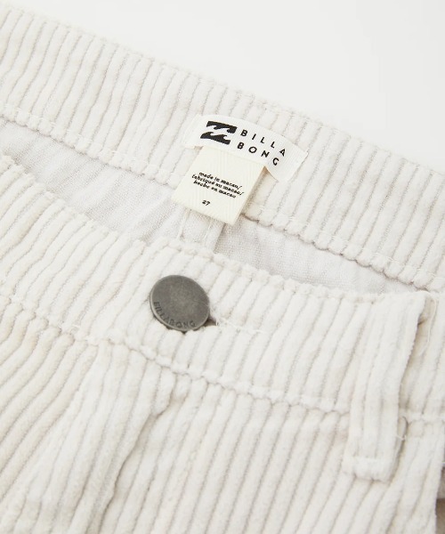 BILLABONG(ビラボン)の「BILLABONG レディース MIDTOWN CORD PANT ロングパンツ 【2024年秋冬モデル】/ビラボンコーデュロイパンツ(その他パンツ・レディース・ホワイト系その他・25inch/26inch)」の9枚目の写真