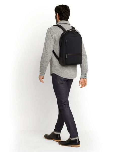 TUMI(トゥミ)の「HARRISON 「ブラッドナー」バックパック(A4/PC14インチまで対応)(バックパック/リュック・メンズ・チャコール・FREE)」の2枚目の写真