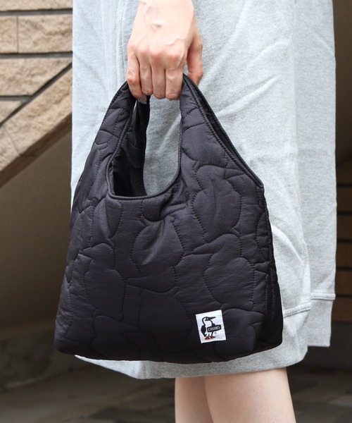 CHUMS(チャムス)の「CHUMS/チャムス ブービー ステッチミニトートバッグ Booby Stitch Mini Tote Bag(ハンドバッグ・レディース・レッド/ブラック/オリーブ・FREE)」の1枚目の写真